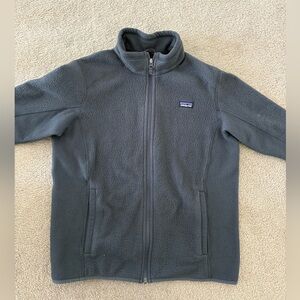 Patagonia full zip fleece kids XXL